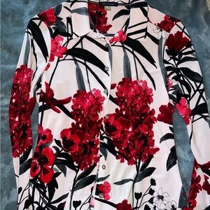 Floral Button-Up Shirt